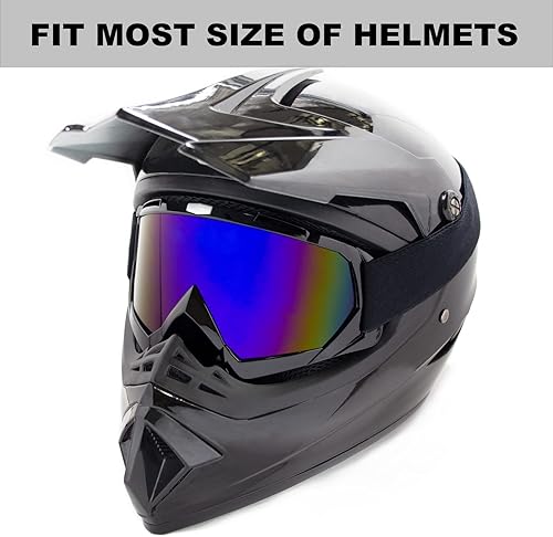 Miniatura 2 de Gafas de motocross para motocicleta, ATV Motocross, para adultos, hombres, mujeres, jóvenes y niños