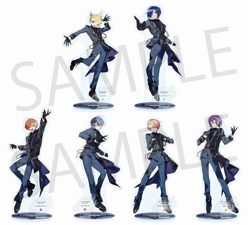 Amazon.co.jp: 青柳冬弥 アクリルスタンド ビビッドバッドスクワッド