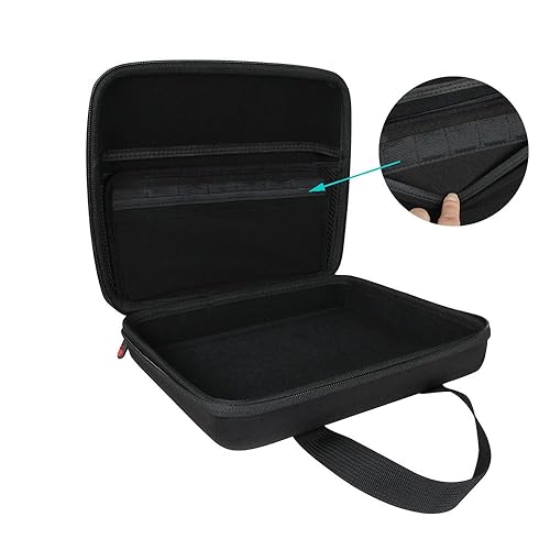 Miniatura 5 de Hermitshell Hard EVA Travel Black Case Fits Nintendo Switch System