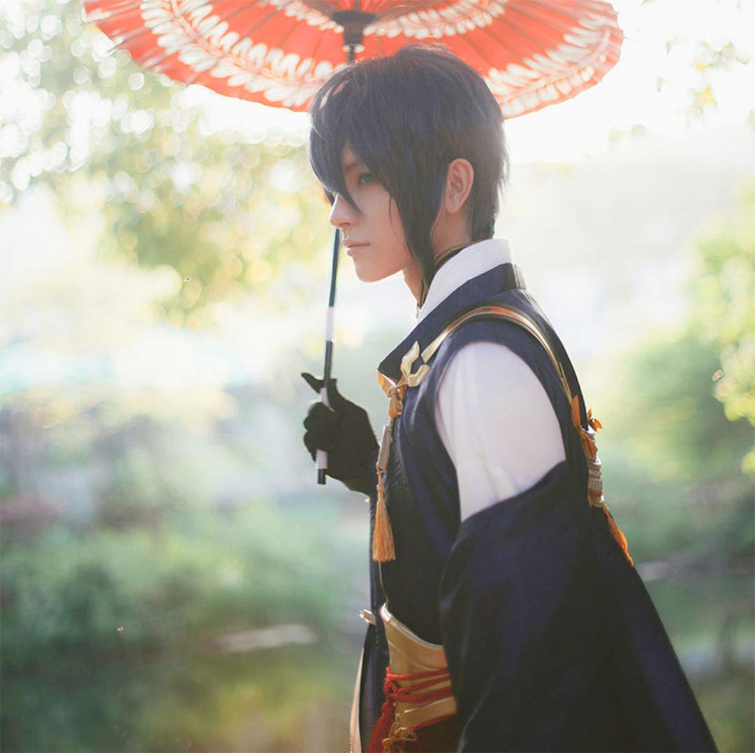 Amazon.co.jp: Creekコスプレ衣装 刀剣乱舞 三日月宗近 風 とう