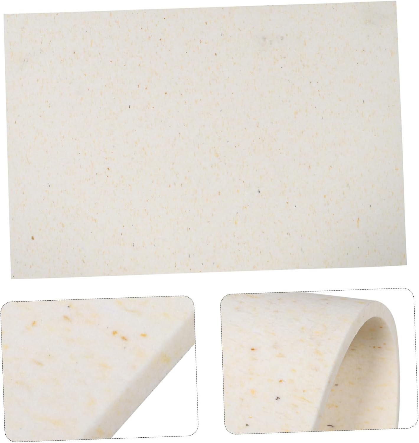 KONTONTY High-Temperature Heat Press Pad Replacement Sponge Mat for Cap Press Thermal Insulation for Fabrics