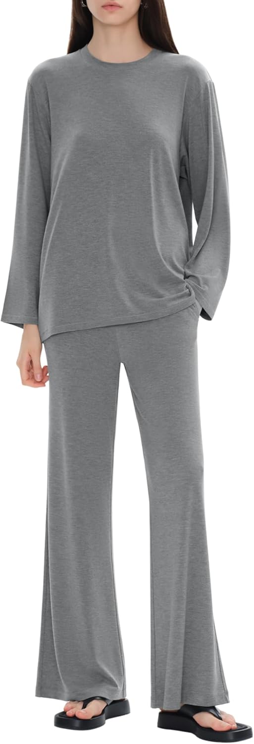 Women's Lounge Sets Two Piece Outfits Matching Set Loose Fit Tracksuits All Day Collection Lava X-Small
