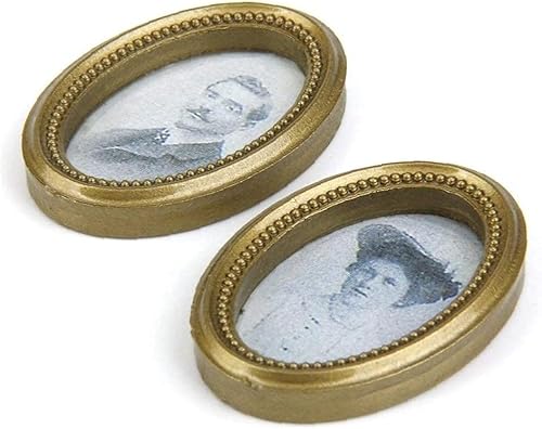 Miniatura 6 de 112 Casa de muñecas en miniatura Pareja Imágenes Marco Decoración de pared 2pcs Muñecas Casa Accesorios Decoración Atractivo Procesado