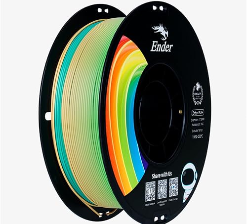 Creality Ender PLA+ Rainbow Filament 1 Kg