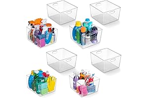 ClearSpace XL 8-pack Storage Bins – Efficient Home Organization Made Easy