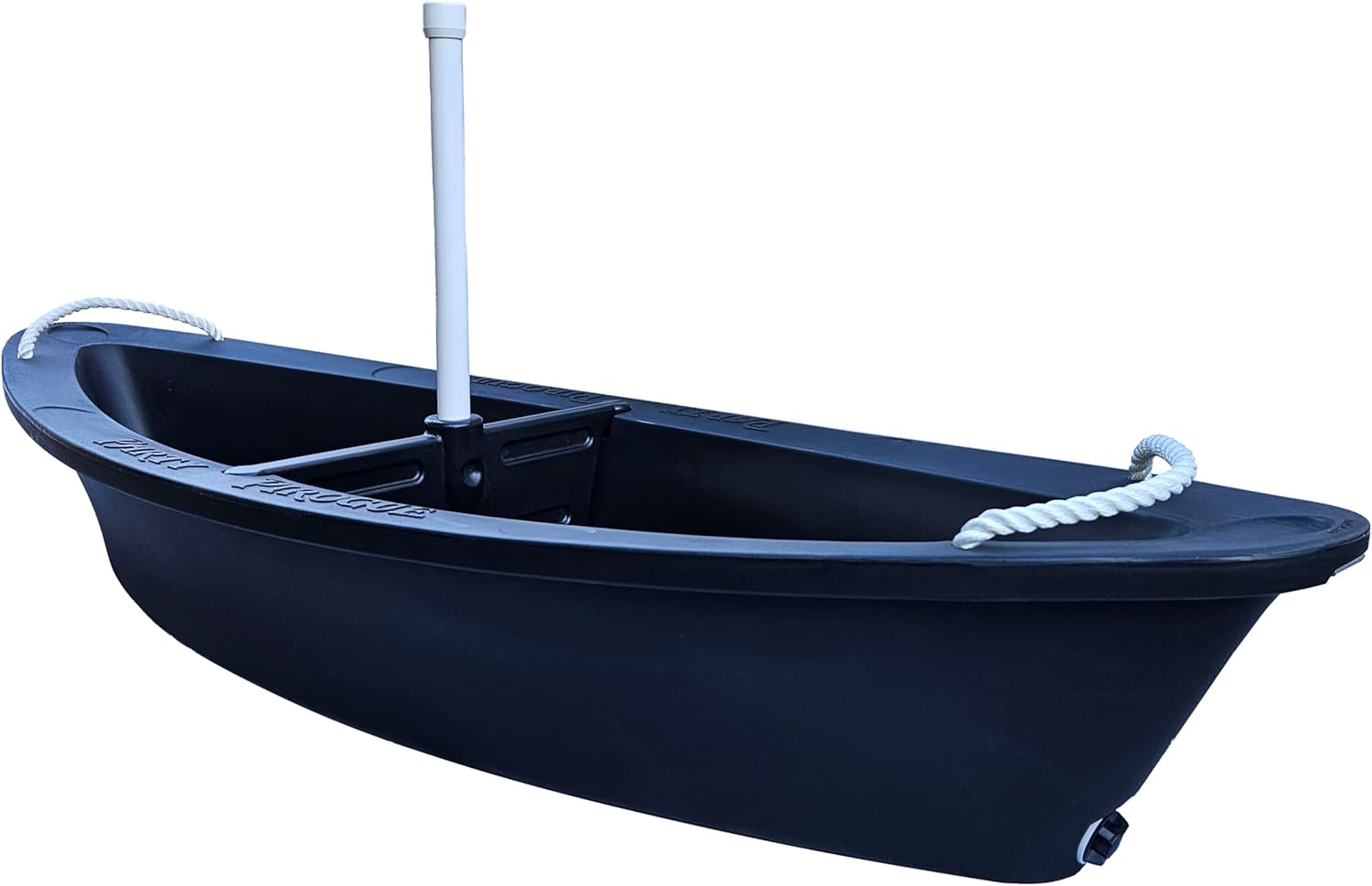 Party Pirogue Seafood Boil & Drink Serving Boat for Crawfish/Shrimp/Crab/Oysters/Lobsters (Black)