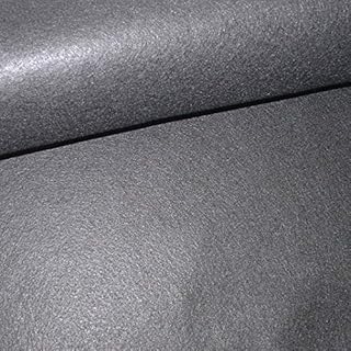 LAS TELAS ... Fieltro por Metros, Ancho 0,90 Mtrs. 2Mtr. (Negro)