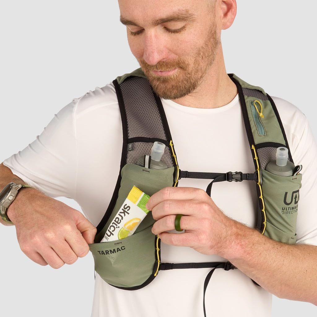 Ultimate Direction Unisex Tarmac Hydration Vest for Running Racing and Trail Running