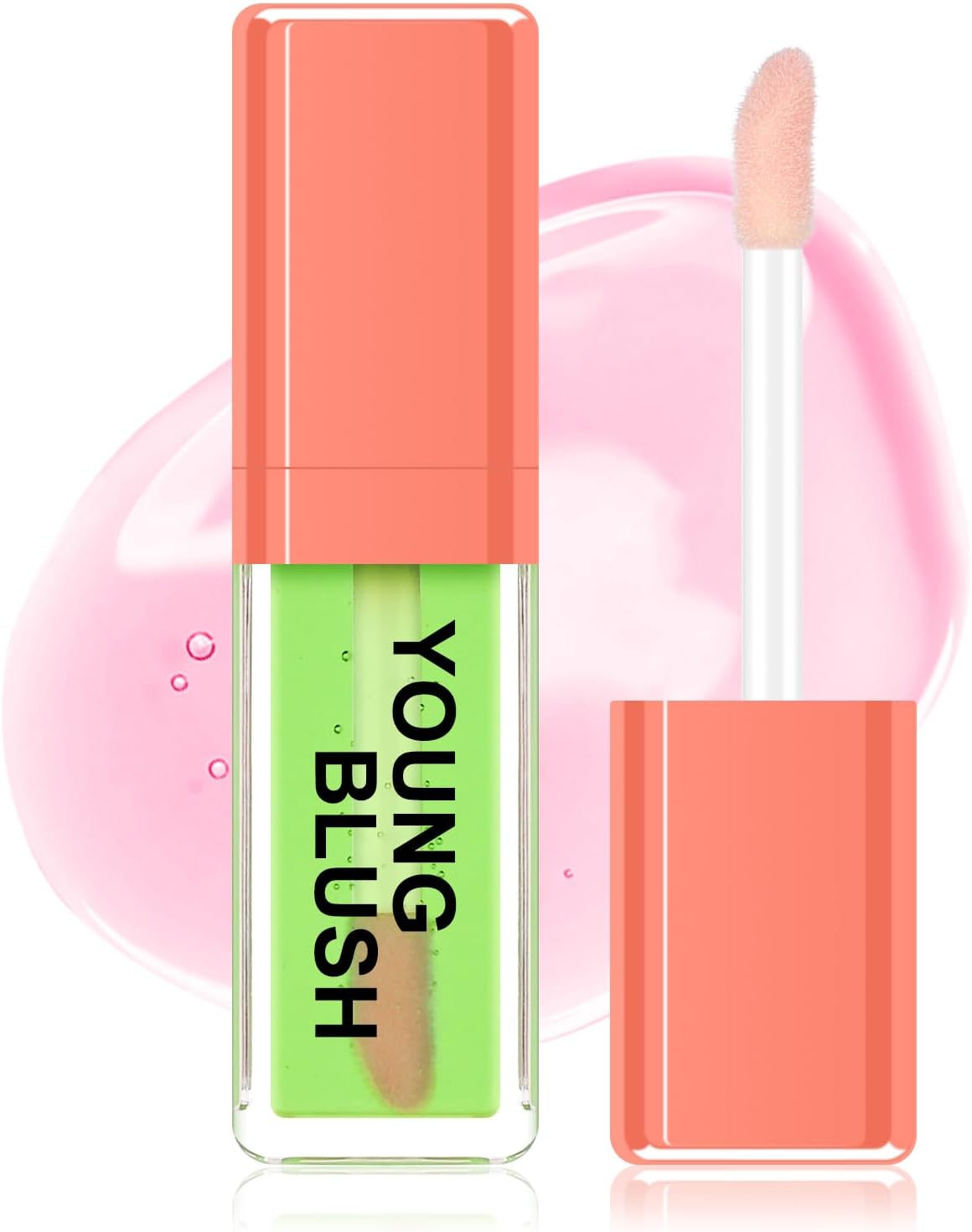 KYDA Color Changing Blush, Natural Blush Oil Tint, Blendable Lightweight Formula, Reacts Skin ph for Best Looking, Dewy Cheek Finish