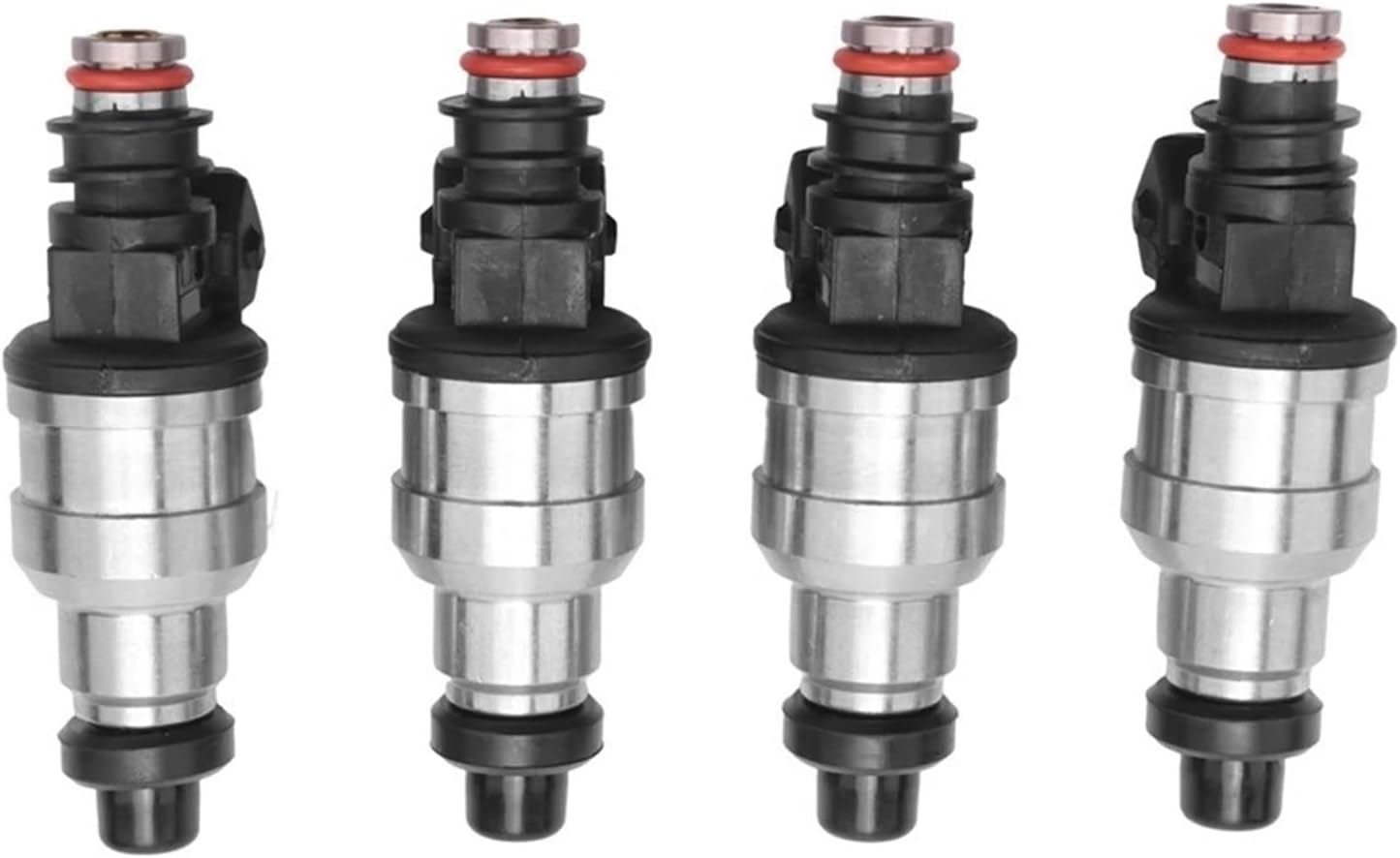 4 PCS 1000cc Fuel Injector Kit Compatible For Honda Civic Compatible For Acura Integra B16 B18 B20 D15 D16 D18 F22 H22 80LB