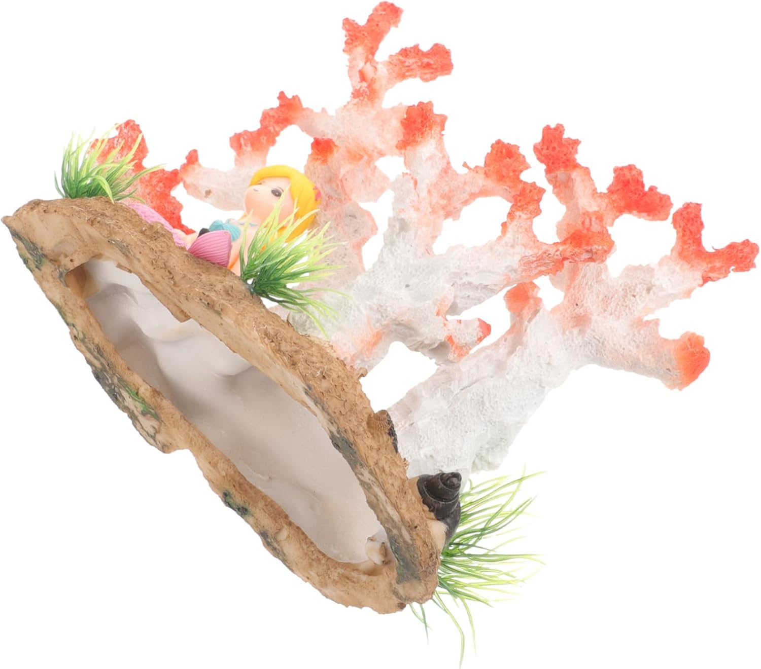 2pcs Simulated Coral Ornaments Aquarium Decor Artificial Coral Ornament Mermaid Coral Figurine Mermaid Coral Decor Aquarium Coral Decor Mermaid Coral Sculpture