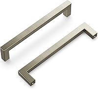 Vista 70 de Hickory Hardware - HH075326-BGB - Manija de la colección Skylight, 3 pulgadas de centro a centro, latón dorado cepillado.