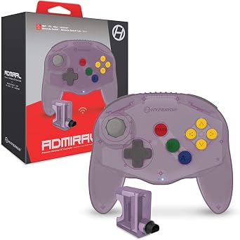 Hyperkin "Admiral" Premium BT  N64/ Nintendo Switch/Lite/PC/Mac/Android   - Nintendo 64