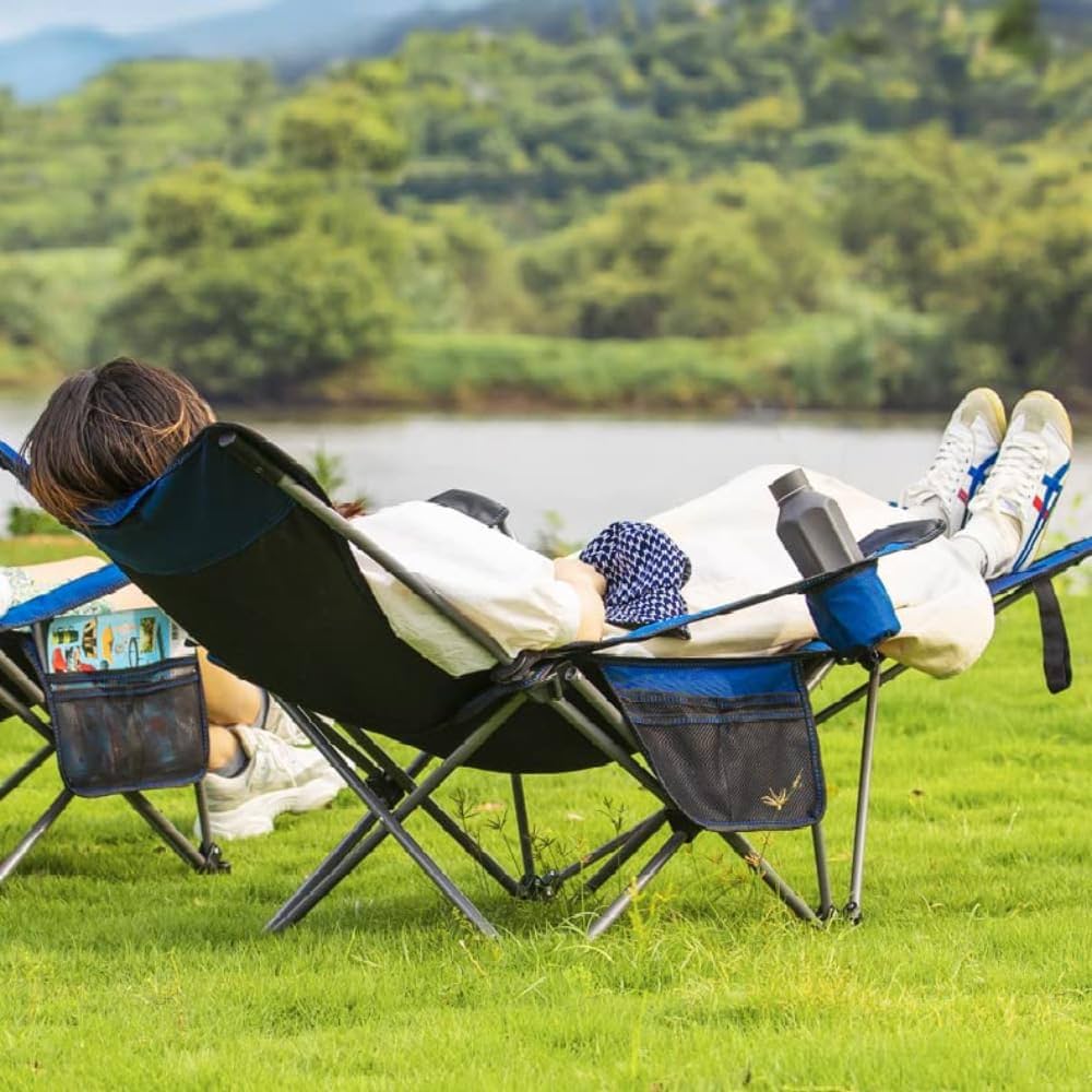 Amazon | 折りたたみチェア ビーチチェア デッキチェア