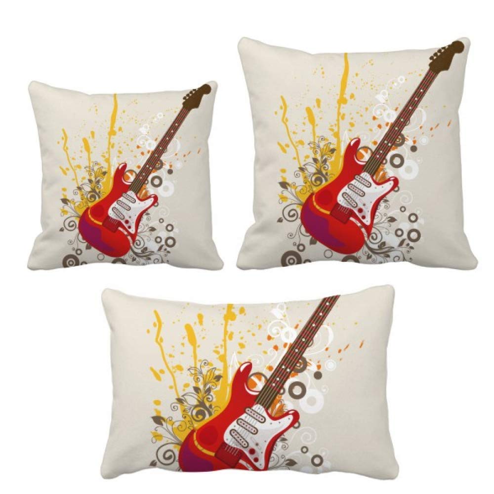 Coussin jazz guitare électrique pour relooker un canapé