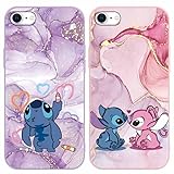 ❀【Stoßfestes TPU-Material】: Hergestellt aus hohe Qualität TPU Material, um Ihr Handy vor Staub, Kratzern und Stößen zu schützen. Das Silikons, matte Material hat eine rutschfeste Funktion, dass das Handy angenehm zu bedienen ist und Ihnen nie aus der Hand rutscht
