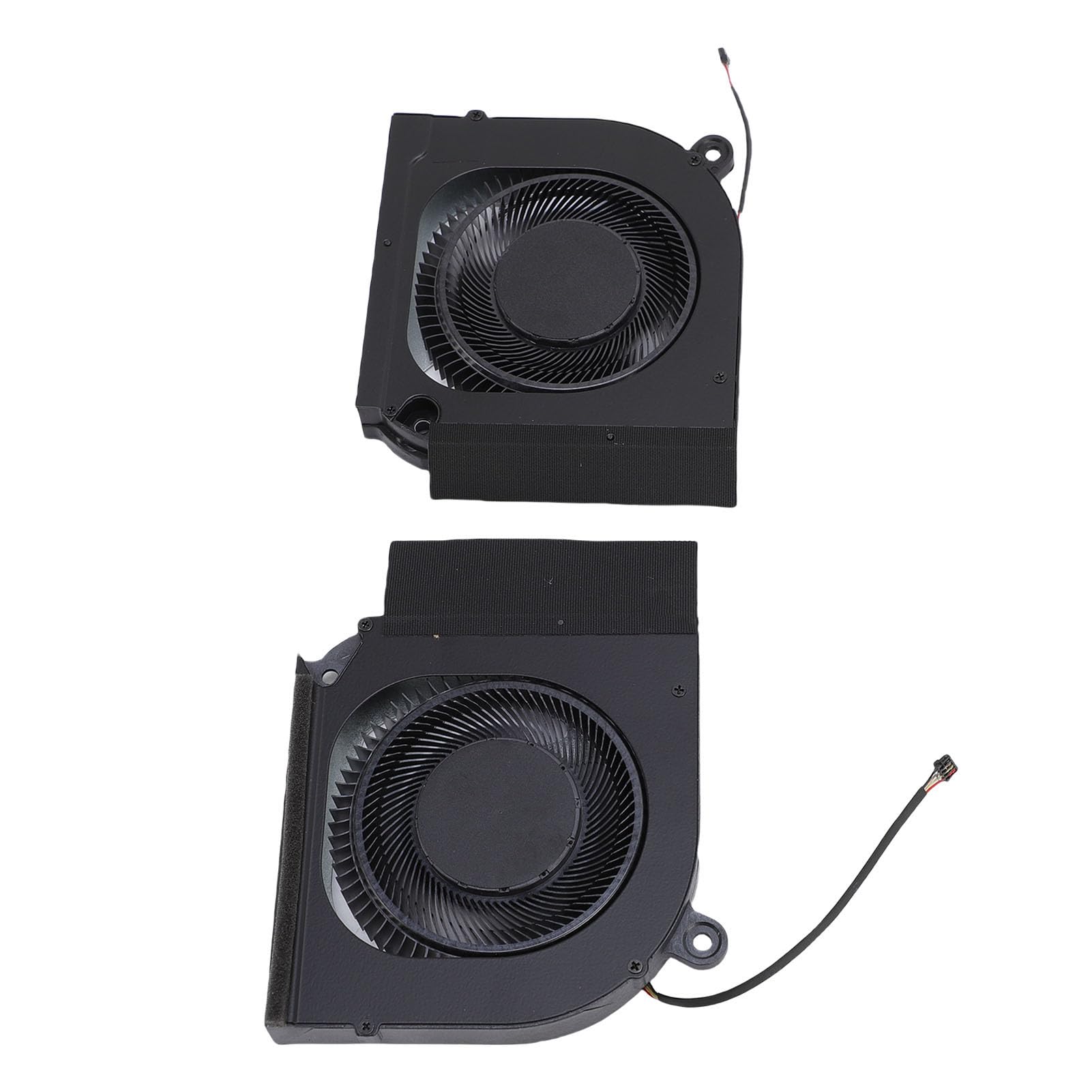 Zunate 2 szt. Wentylator CPU GPU do Chłodzenia 16-calowego Laptopa
