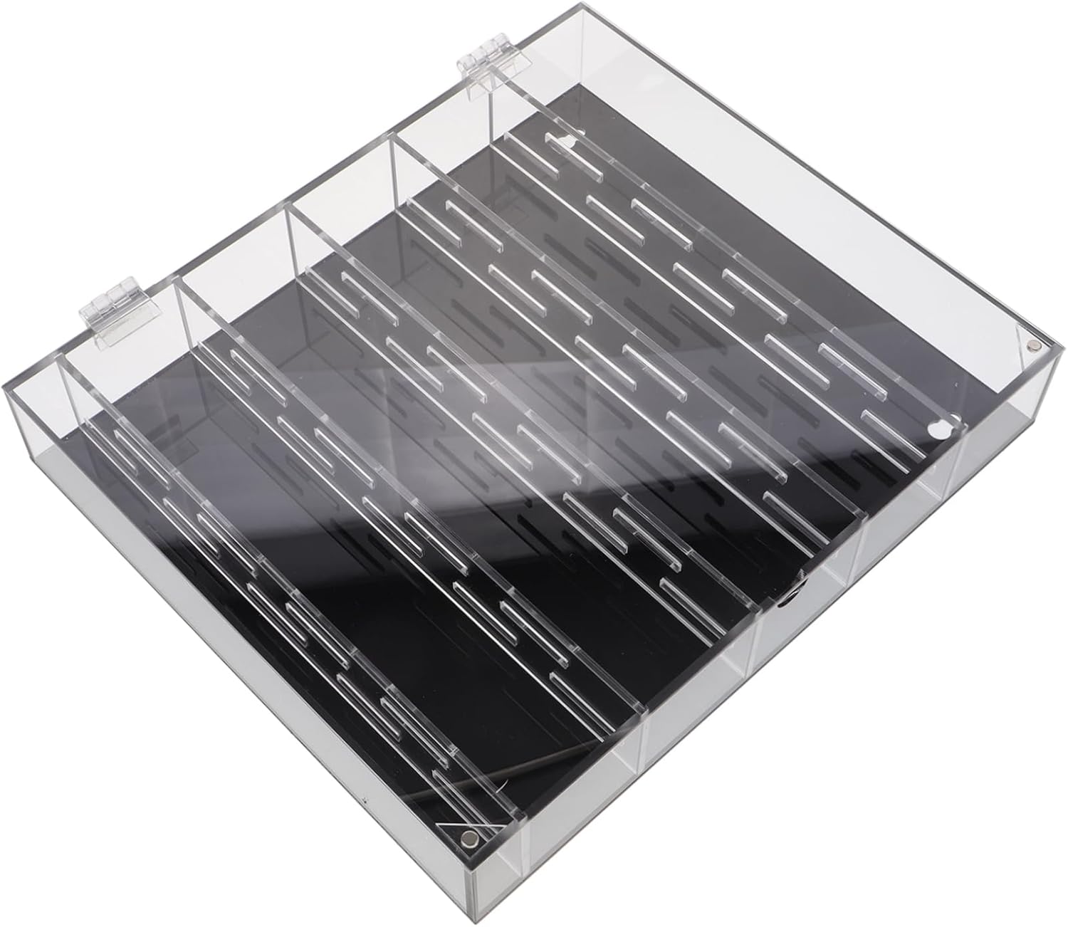 Transparent Display Case for Organized Storage Holder for Collectors and Medal Collection
