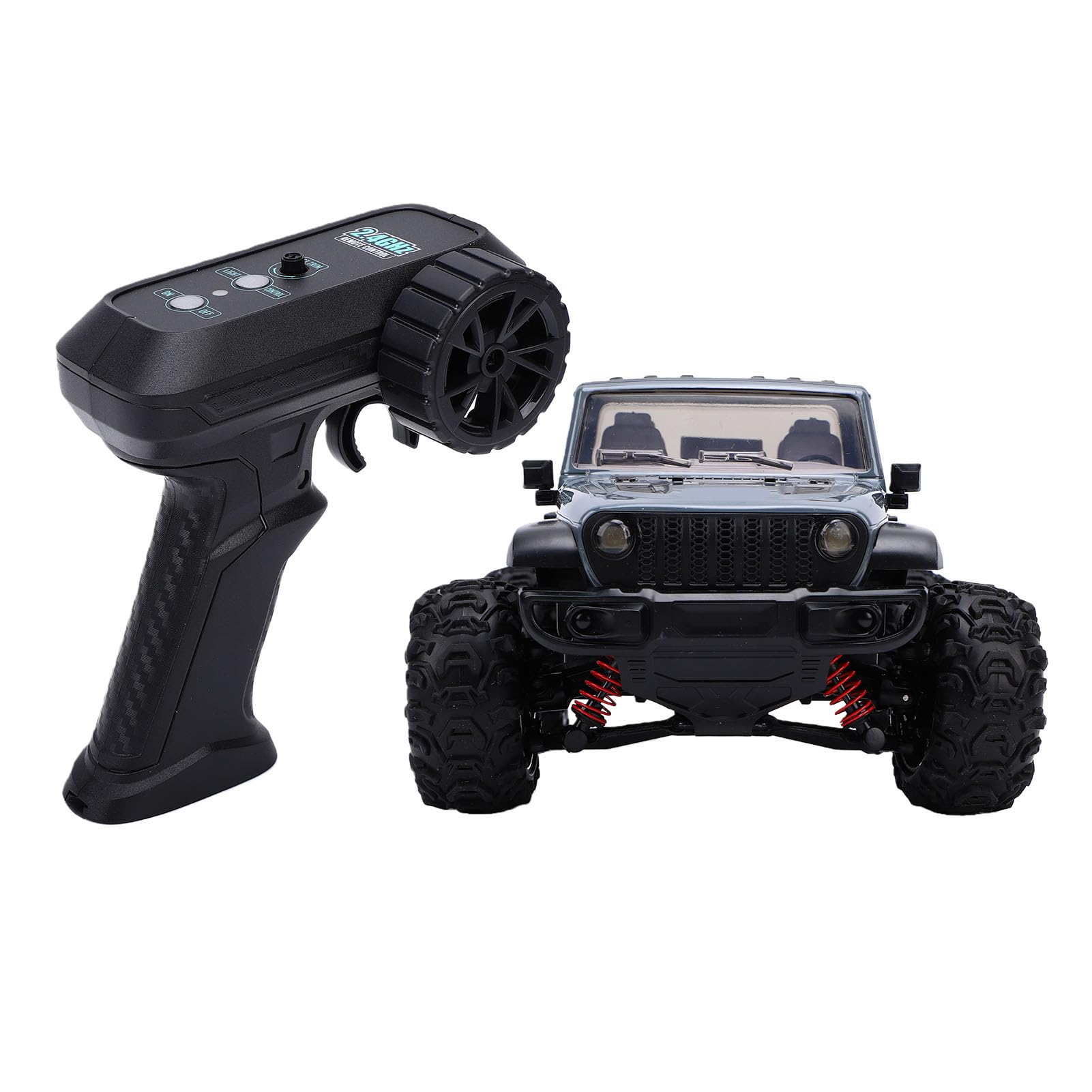 Camioncino Fuoristrada RC 1:20, Auto Telecomandata 4WD con capacità di Arrampicata Elettrica, per Ragazzi (GRAY)