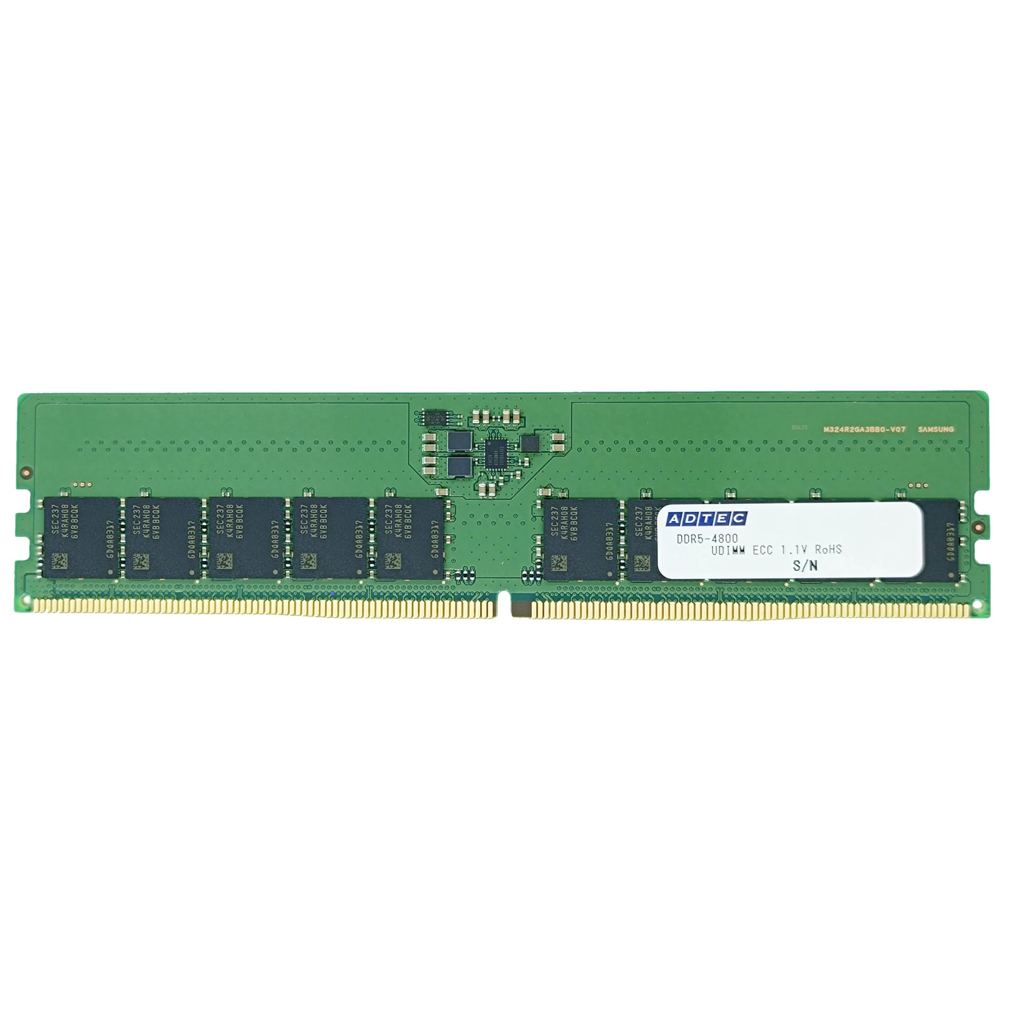 Amazon | アドテック ADS4800D-E16GSB 6年保証 DDR5-4800 UDIMM ECC