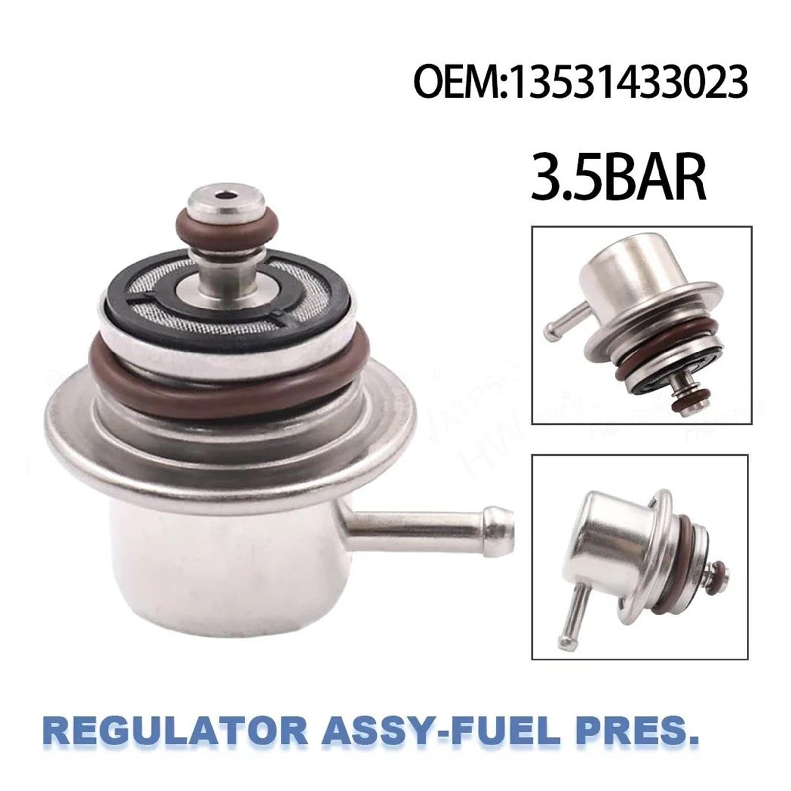 Fuel Injection Pressure Regulator,Fit For 7 E38 1994-2001 Saloon E39 1995-2003 Touring 1996-2004 Coupe 13531433023 regulator ciśnienia wtrysku paliwa w pojeździe