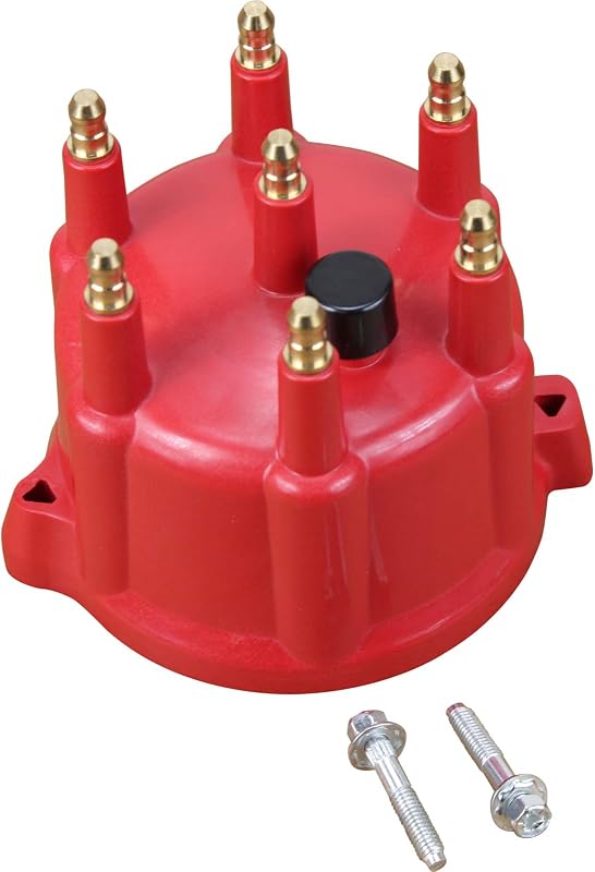 Tampa do distribuidor de ignição vermelha AIP Electronics CAP1038-R para Dodge 3.9L V6 – 1 unidade