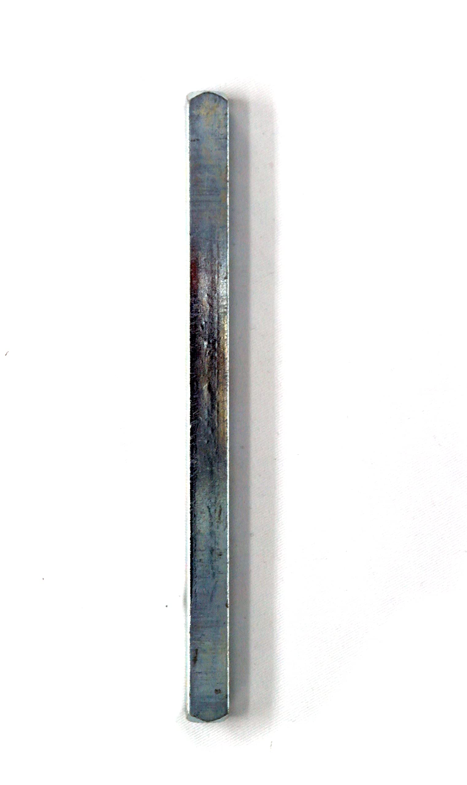 Fixitflo Silver Spindle Bar Replacement For Door Handle 8Mm Plain Or Split 100Mm 110Mm 120Mm 130Mm 140Mm Or 150Mm Steel Zinc Finish. Pack Of 1 (Plain 150Mm X 8Mm)