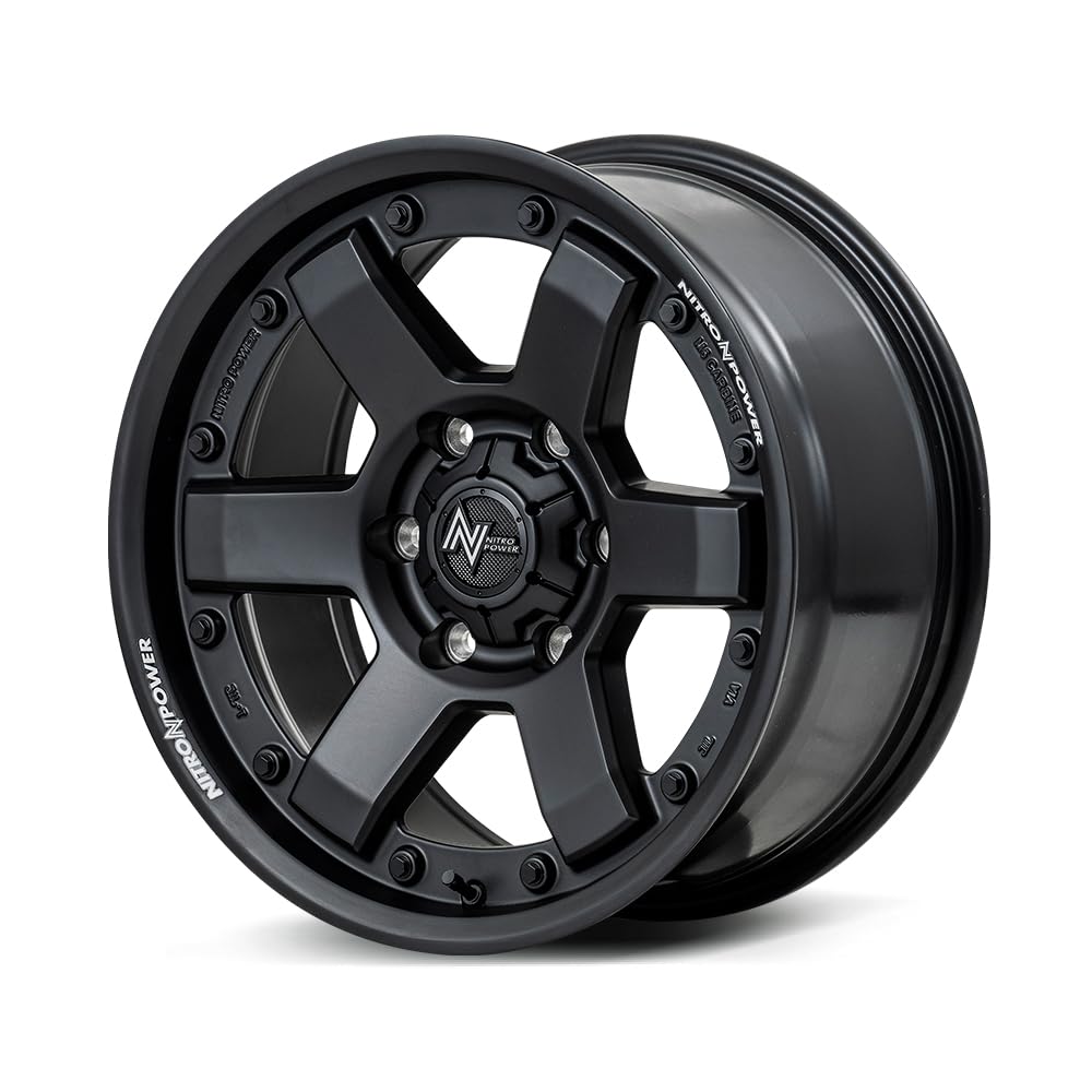 Amazon.co.jp: MID NITRO POWER M6 CARBINE 17×8.0J 6H 139.7 +20 ガン