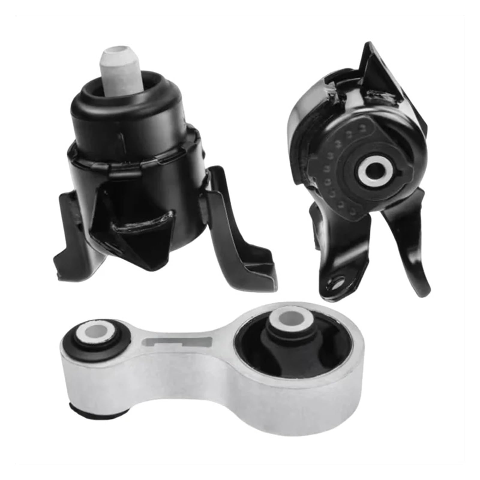 for Mazda 6 2.3L 2003-2008 GJ6A-39-060 GJ6A-39-040 GP3453RT GJ6A-39-070 3Pcs Engine Motor Bracket Torque Strut Mount Set Car Engine Mounts