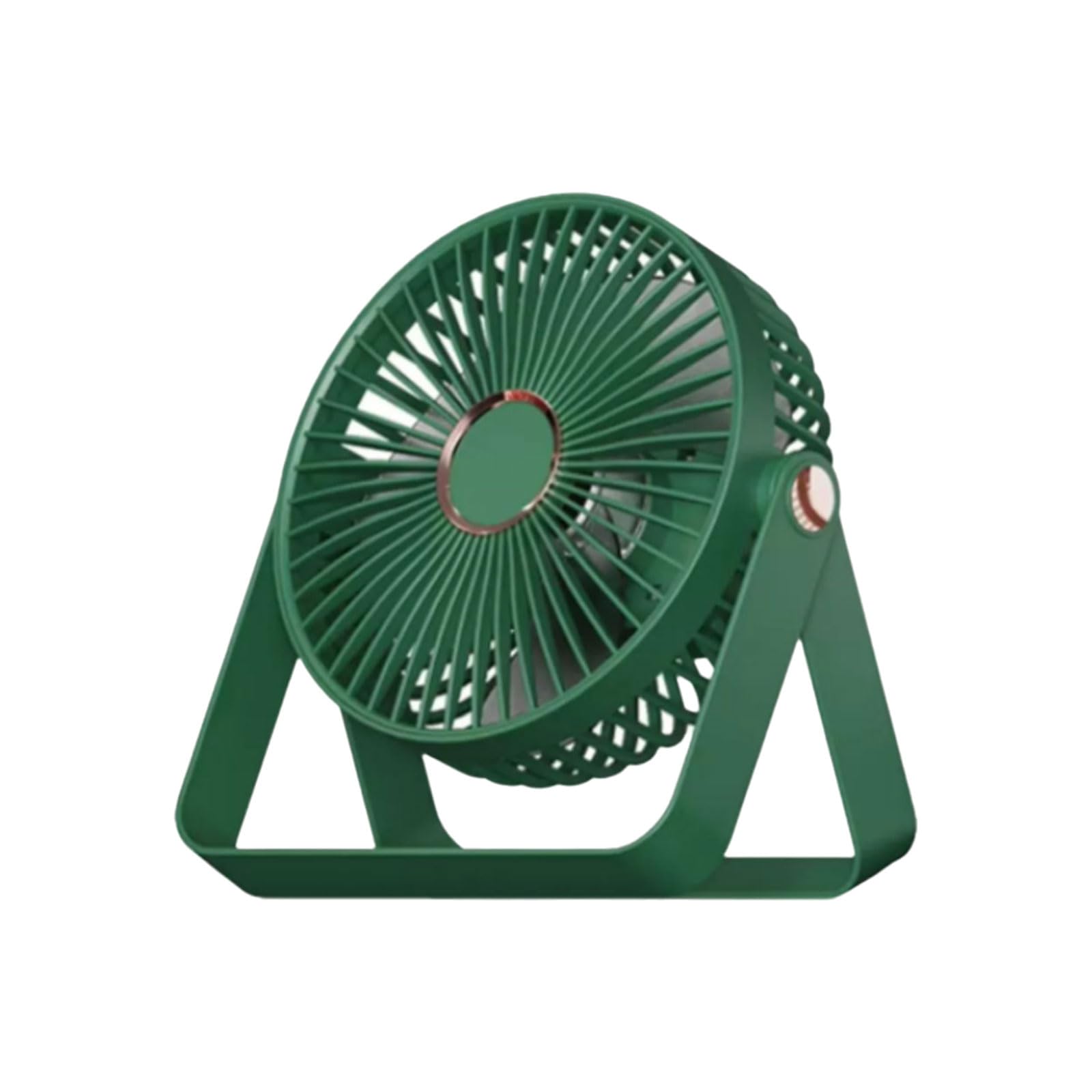 ZXCMY Plastic Desktop Fan 5-speed Desktop Fan 360-degree Rotating Desktop Fan Silent Desktop Fan Desktop Fan With Night Lamp