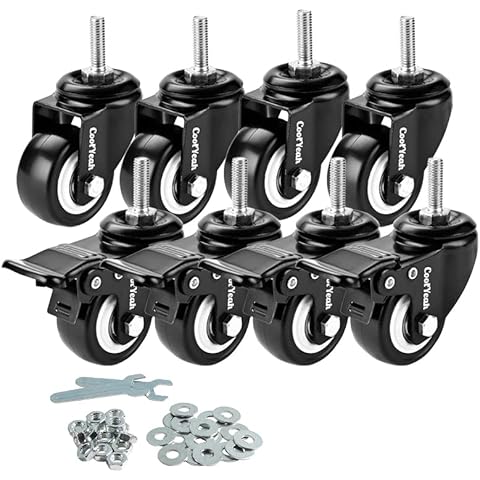 CoolYeah 2" Stem Casters (Pack of 8) Cover