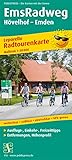 EmsRadweg, Hövelhof - Emden: Leporello cycle tour map with excursion destinations, refreshment stops and leisure tips, weatherproof, tearproof, wipe-clean, GPS-accurate. 1:50000 (Leporello cycle tour map: LEP-RK)