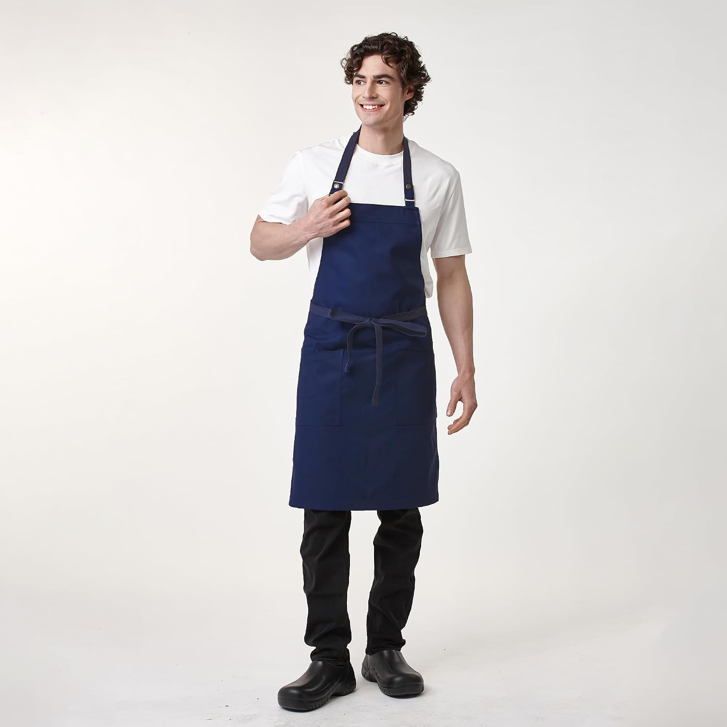 Chef Men Canvas Waterproof Apron Pocket 4251GB