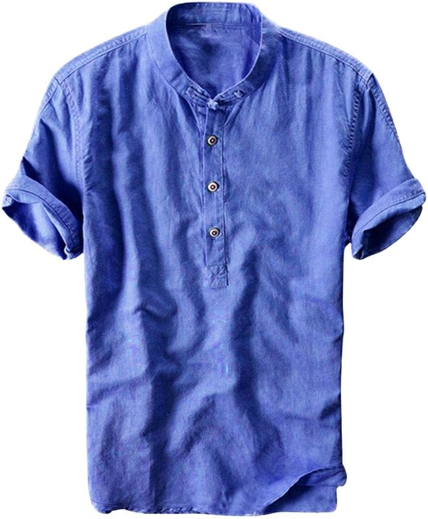 Tシャツ メンズ Yuede 1 ワイシャツ 重ね着風 ロングtシャツ 大きいサイズ トップス ゆったり 服 夏服 長袖 通気性 かっこいい おしゃれ 普段履き 半袖 韓国ファッション 66 以上節約 カジュアル ビジネスシャツ 柔らかい チュニックボタン 上着