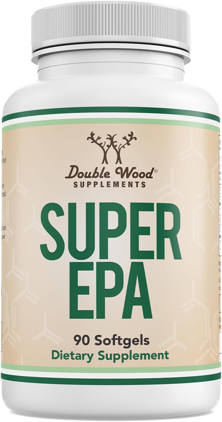 Super EPA 425mg EPA & 270mg DHA Omega-3, Joint & Heart Support, 90 Softgels