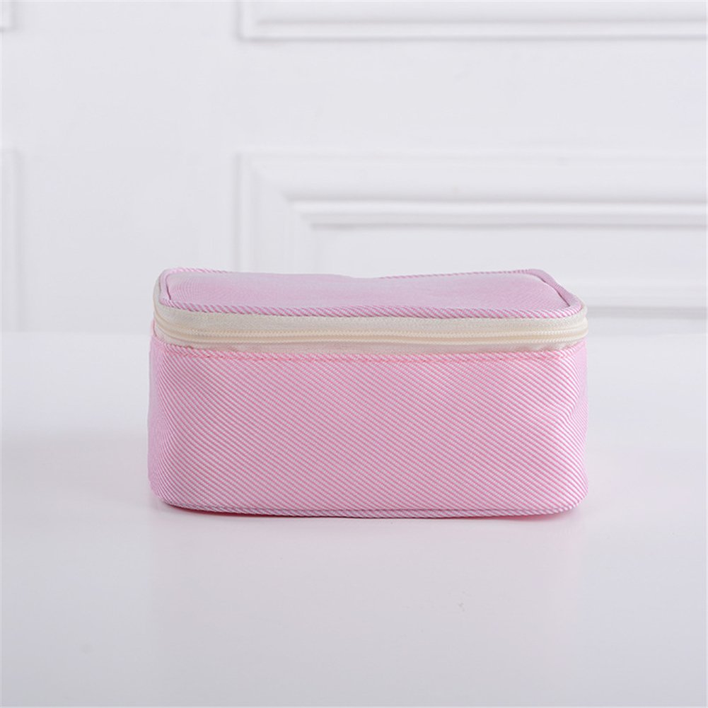 Qealry - Neceser multifunción para viaje, color rosa, Rosa.