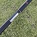 Japanese Anime Sasuke Sword Cosplay Samurai Sword Real Carbon Steel Not Sharp Black Katana