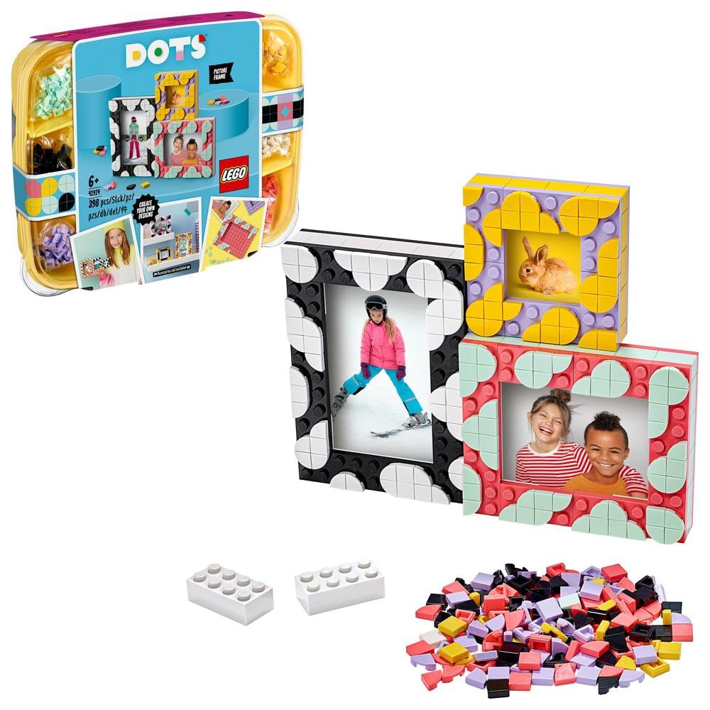 LEGODOTS Creative Picture Frames 41914 DIY Craft Decorations Kit (398 Pieces)