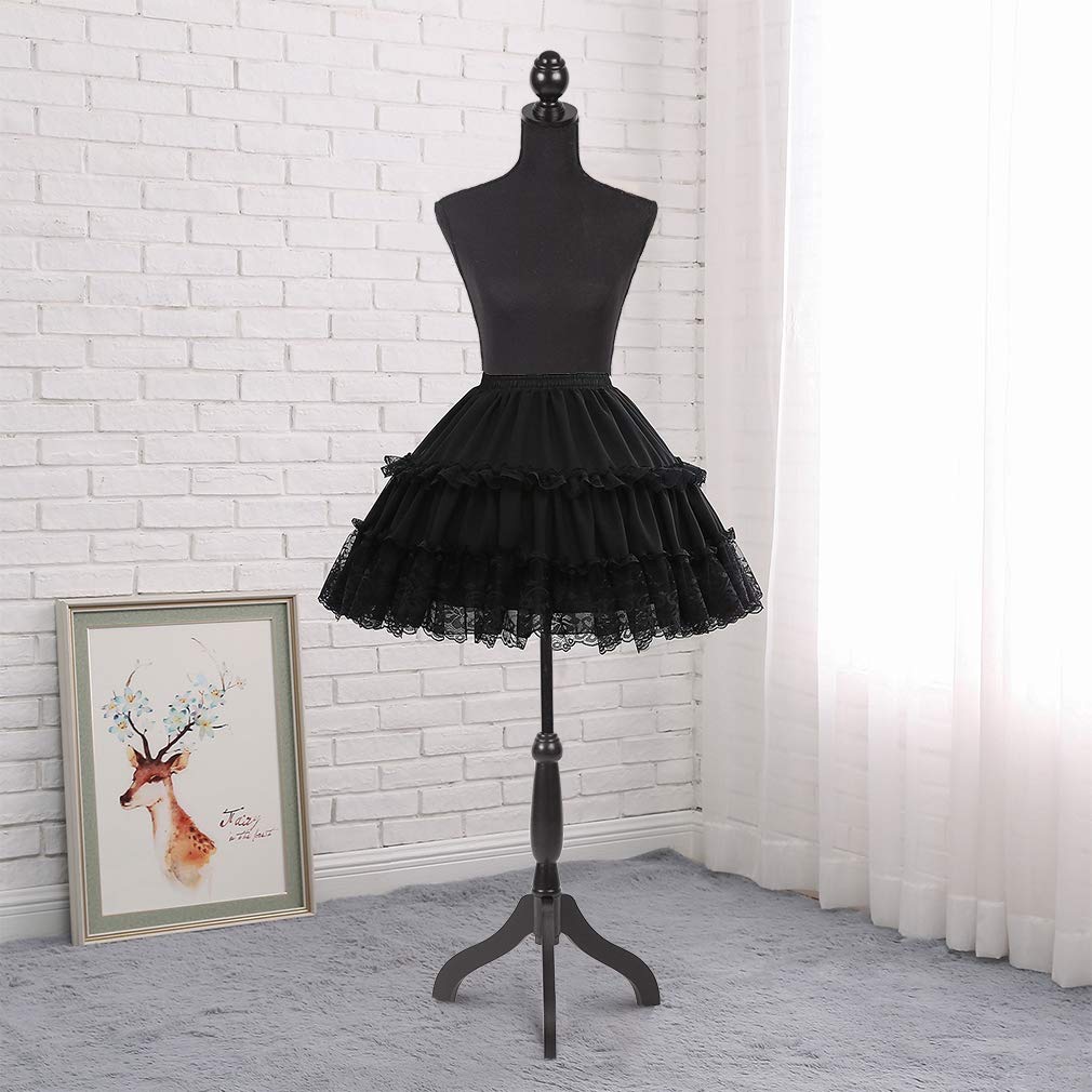 Buy Female Mannequin Torso Dress Form Manikin Body with Wooden Tripod