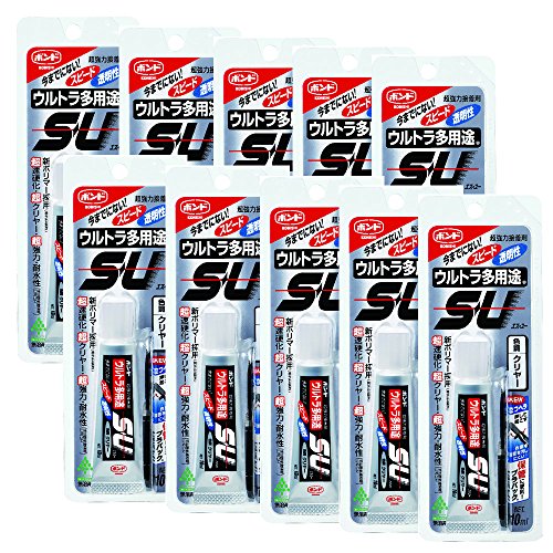 ボンド ウルトラ多用途S U クリヤー 10ml #04591 10本入り