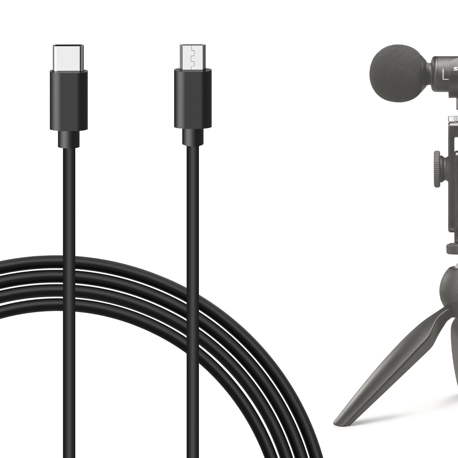 Amazon.com: GEEKRIA for Creators Micro USB to USB C Microphone