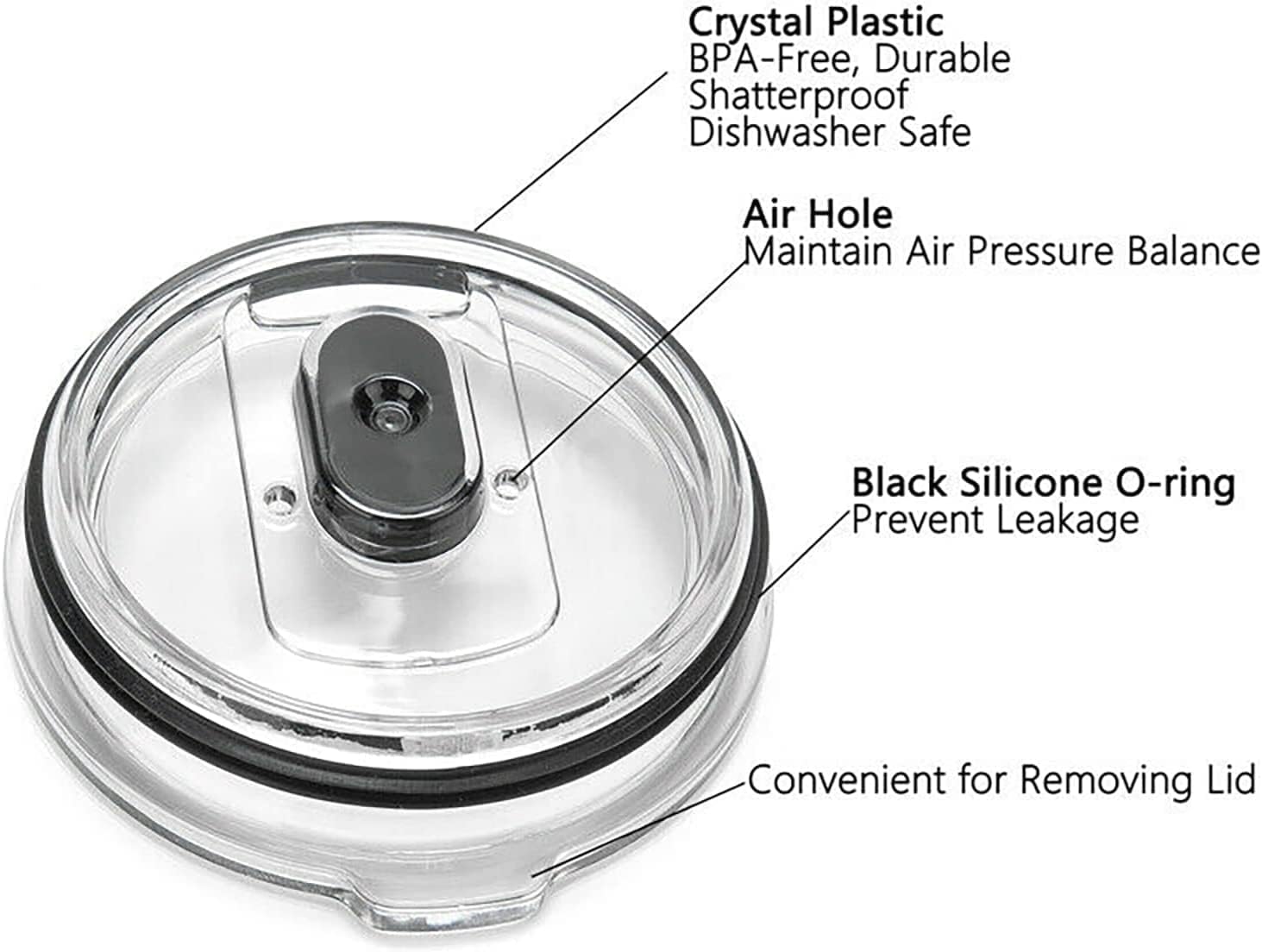 Coperchio Della Tazza Coperchio A Prova Di Schizzi Coperchio Della Bottiglia Di Tenuta 20 30 Once Per Tazza D 39 Acqua Accessori Per Bottiglie Da Cucina Multicolore Anti Polvere