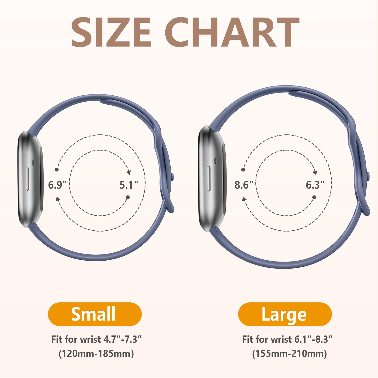 Oielai Cinturini Girasole Compatibile con Fitbit Versa 3/Fitbit Versa 4/Fitbit Sense/Fitbit Sense 2 Cinturini Donne, Cinturino in silicone morbido per Versa 3/Versa 4/Sense 2/Sense