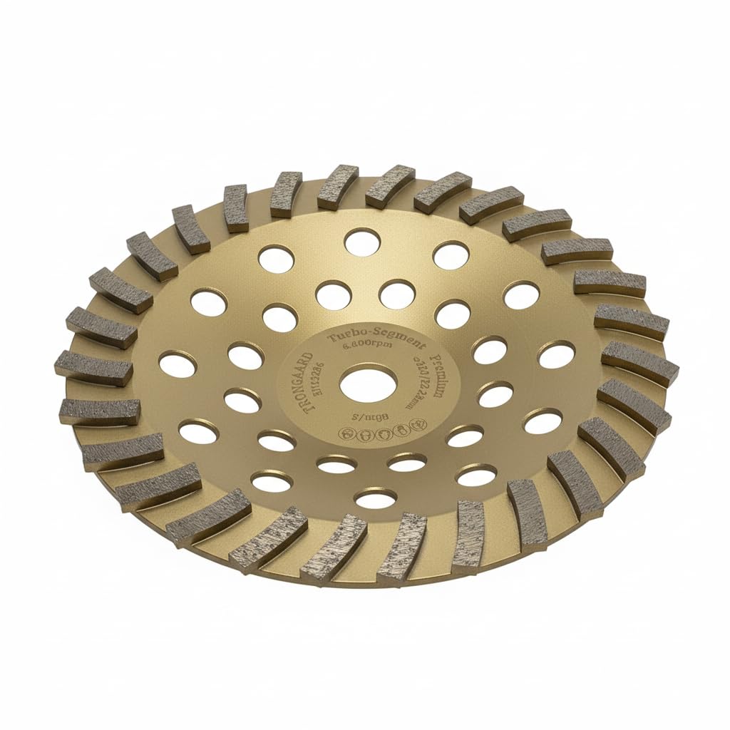 TRONGAARD Disque abrasif diamanté 230 mm 22,23 mm 30 mm