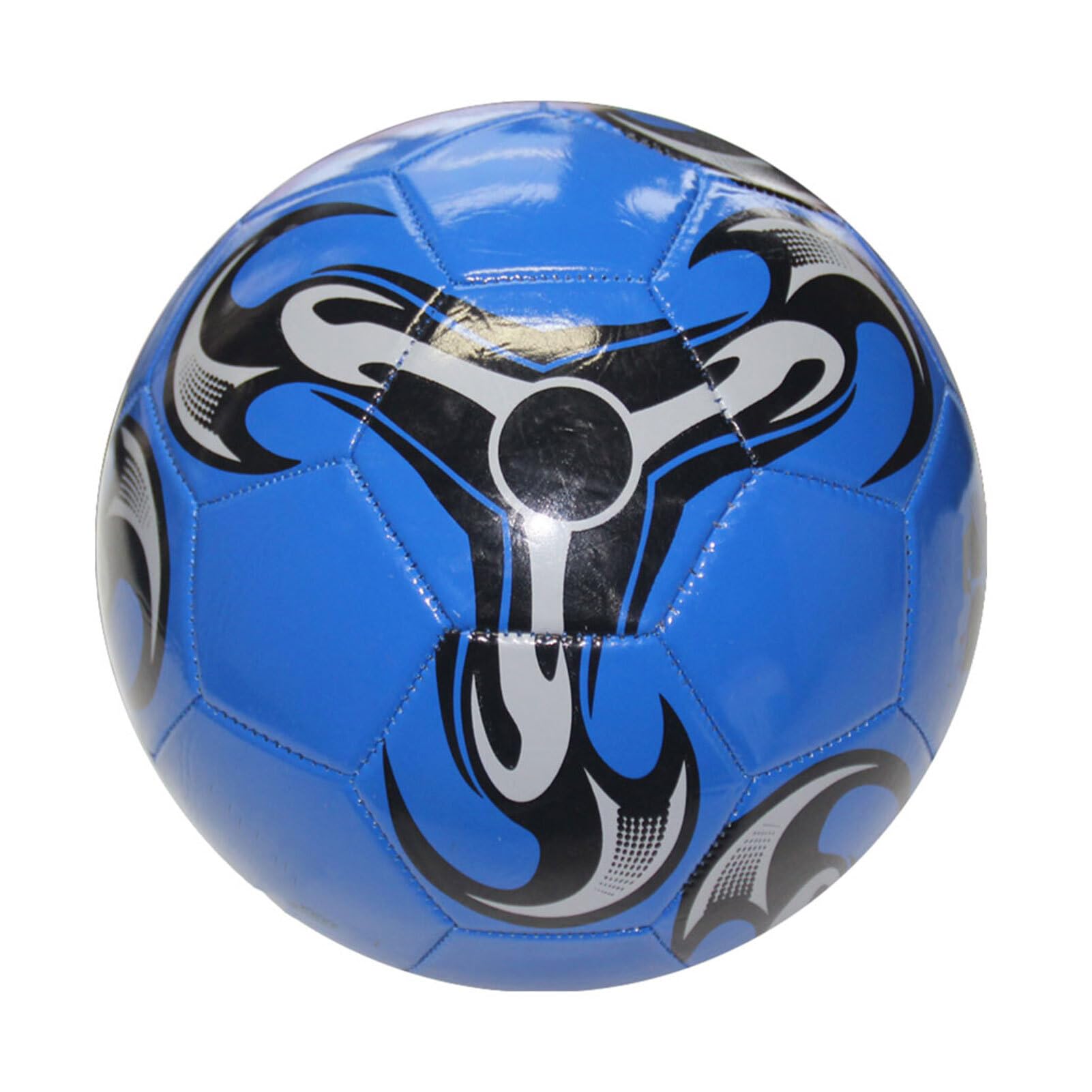 5 Set di Palloni da calcio realizzati in PVC ad ampia applicazione durevoli e inodori per il calcio Calcio sportivo a prova di esplosione della scuola media 1 Blu