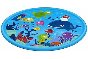H2OGO! Under The Sea 10' Splash Pad - Animal floor print