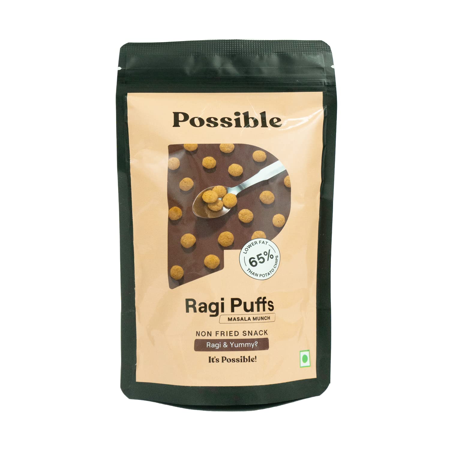 Possible Ragi puff masala munch - 25gm (Pack of 20) (B09TDSZ4Q3) Amazon Price History, Amazon Price Tracker