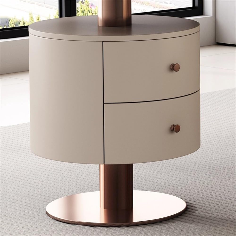 Table Bureau de travail moderne avec 2 tiroirs et prises courant(S)
