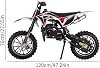 Kids Dirt Bike, Dirt Rocket Motocross Off-Road Bike, 49cc 2-Stroke Off Road Mini Motorcycle,Children Pocket Motorbike, Gas Power Motocross Pit Bike, Mini Bike, from USA Black