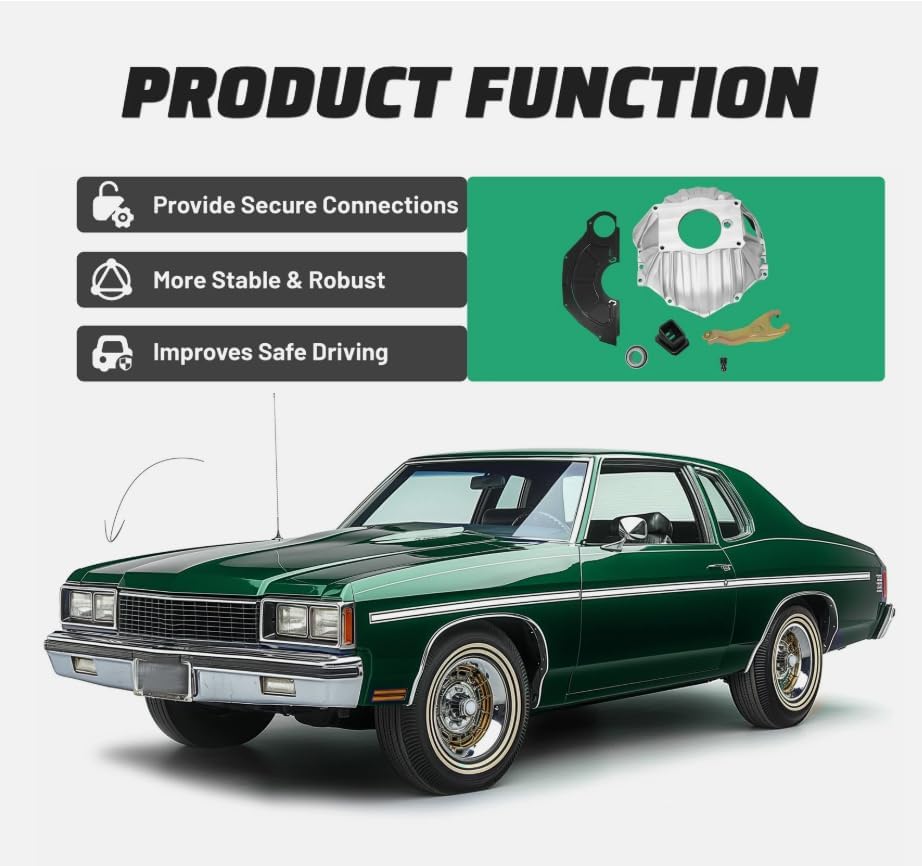 SBC BBC 11" Manual Clutch Appllications Bellhousing 1959-1988#3899621, Replacement for Chevy OEM